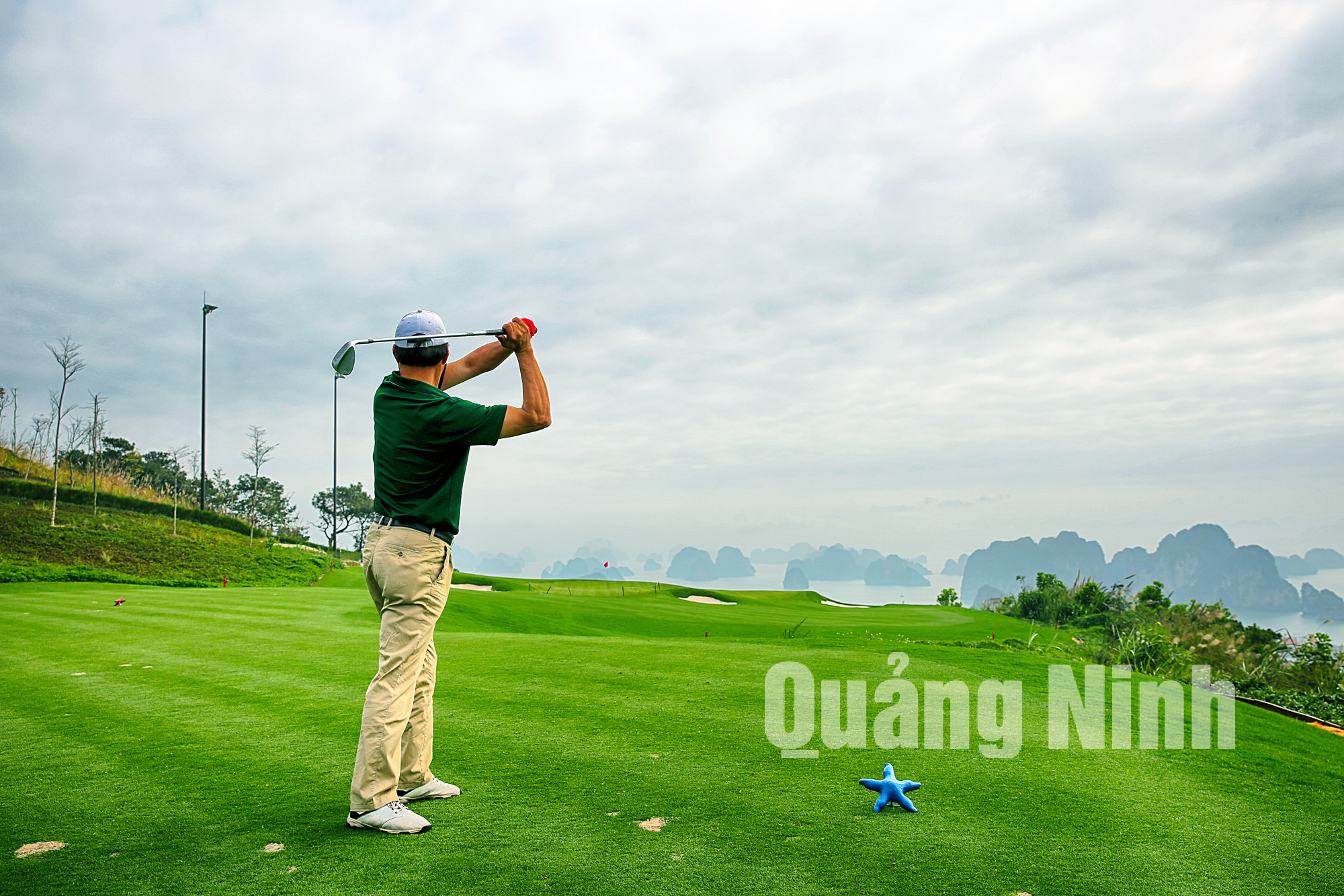 Sân golf Ngôi sao Hạ Long (1-2018). Ảnh: Hùng Sơn