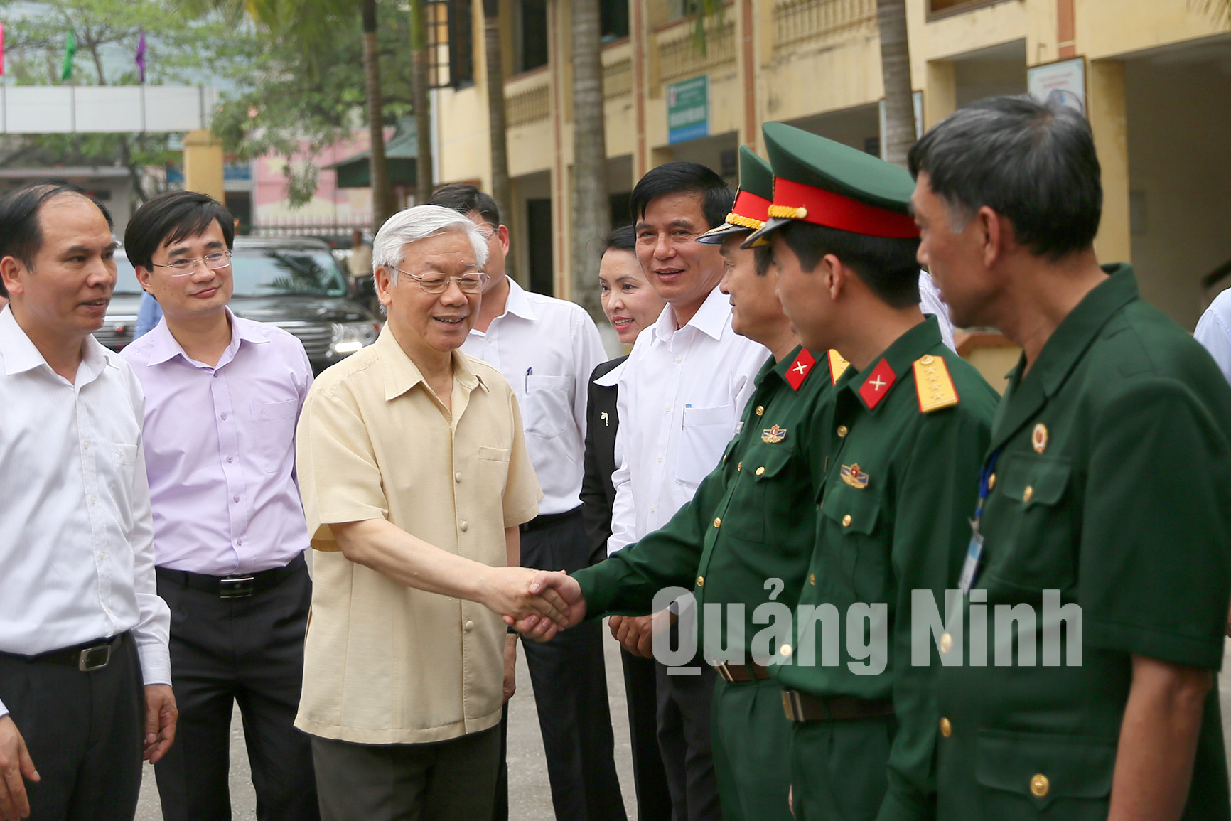 Tổng Bí thư Nguyễn Phú Trọng thăm phường Nam Khê