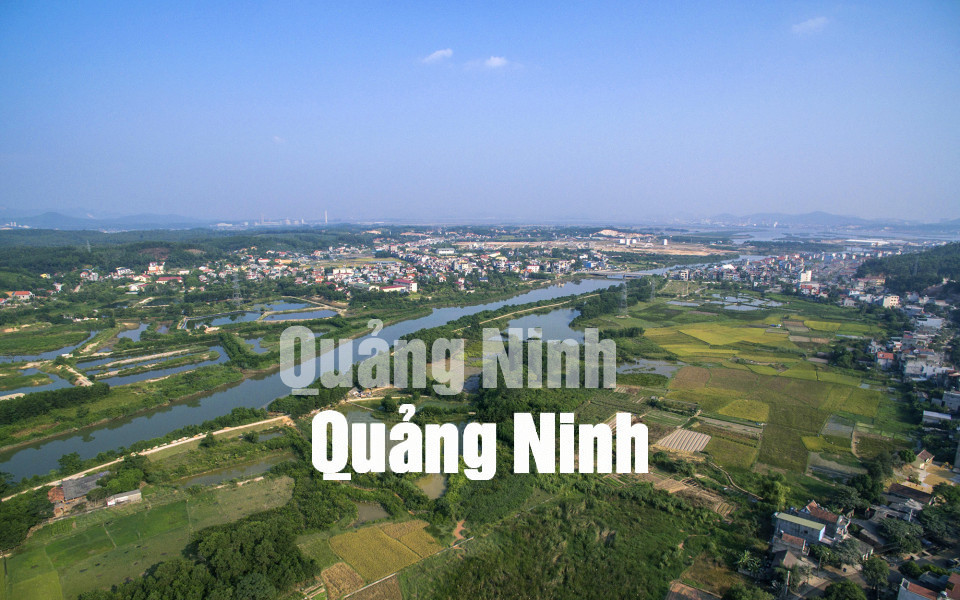 Một góc TP Hạ Long nhìn từ trên cao (1-2020). Ảnh: Khánh Giang
