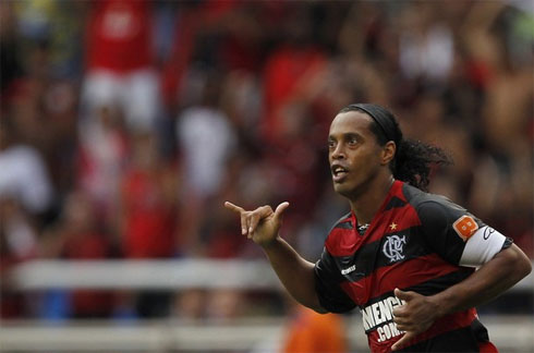 Ronaldinho đã lâu không có vinh dự khoác áo tuyển Brazil.