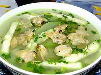 Hến vừa là món ăn vừa là vị thuốc