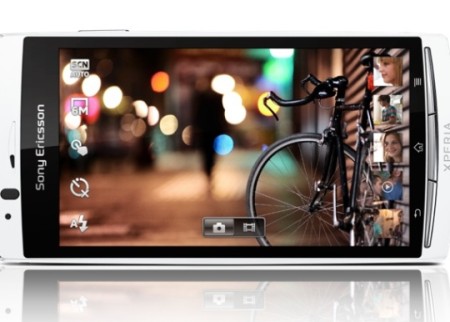 Hình điện thoại Xperia Arc S.