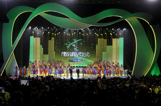 Sân khấu cuộc thi Hoa hậu Hoàn vũ 2011.