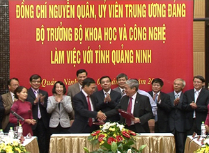 Bộ Khoa học Công nghệ - UBND tỉnh Quảng Ninh: Ký kết chương trình phối hợp hoạt động giai đoạn 2011-2015