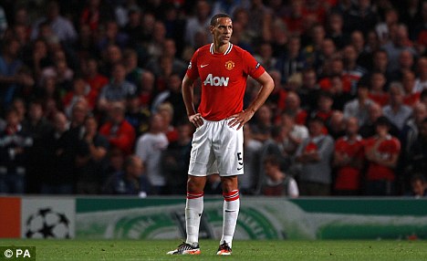 Rio Ferdinand đang đánh mất phong độ