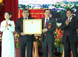 Huyện Hải Hà đón nhận Huân chương Lao động hạng nhất