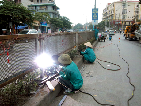 Nâng cấp, chỉnh trang các tuyến đường, đảm bảo mỹ quan.