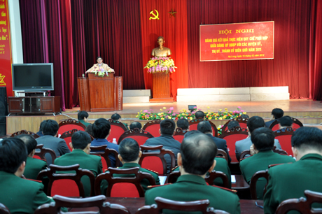 Quang Minh Đồng chí Phạm Minh Chính, Uỷ viên TƯ Đảng, Bí thư Tỉnh uỷ phát biểu chỉ đạo tại hội nghị