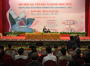 Hội nghị xúc tiến đầu tư Quảng Ninh 2012 thành công tốt đẹp