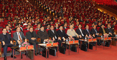 Hội nghị cán bộ toàn quốc phổ biến, quán triệt nội dung của Nghị quyết Trung ương 4 (khóa XI) khai mạc ngày 27/2/2012