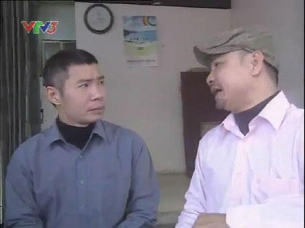 Công Lý và Tự Long trong tiểu phẩm Copy và Bơm vá được cho là xoáy vào mẹ con Quỳnh Anh trong Vietnam’s Got Talent