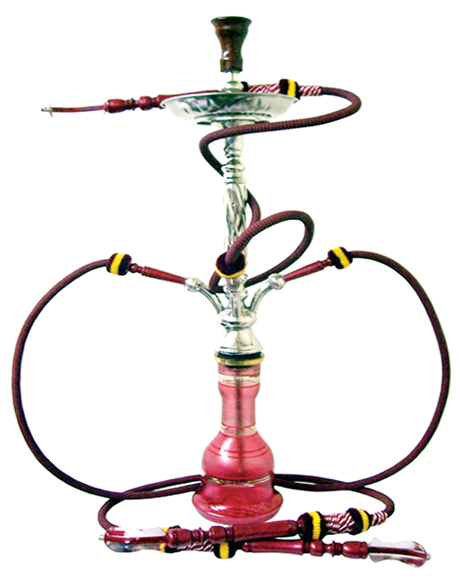 Một hình hút Shisha truyền thống.