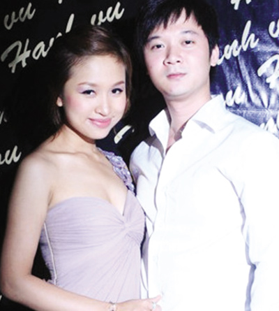 MC Thanh Vân và chồng