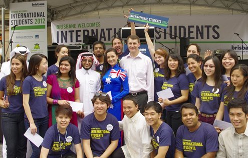 Ngoc Han and Quoc Duy are among the first 29 international students of Brisbane who  received the Friendship Ambassador title last year.