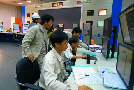 Trung tâm điều khiển Nhà máy Nhiệt điện Quảng Ninh.