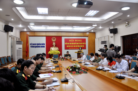 Vũ Thị Thủy, Phó Chủ tịch UBND tỉnh phát biểu chỉ đạo tại Hội nghị.