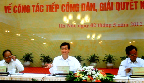 Thủ tướng Chính phủ Nguyễn Tấn Dũng chủ trì