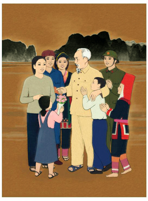 Tác phẩm “Bác Hồ với nhân dân các dân tộc tỉnh Quảng Ninh” của tác giả Đặng Đình Nguyễn.