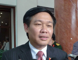  Bộ trưởng Tài chính Vương Đình Huệ