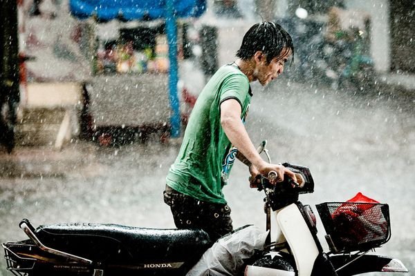 Man in Rain, Ho Chi Minh City