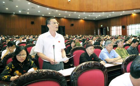 Đoàn ĐBQH tỉnh tham gia hiệu quả vào Dự thảo Luật Tài nguyên nước sửa đổi