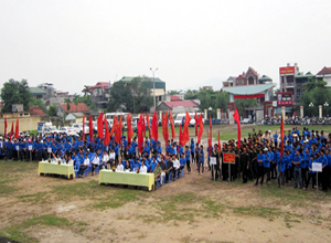 Ra quân Chiến dịch Thanh niên tình nguyện hè năm 2012