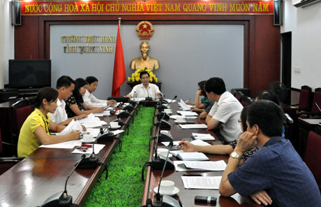 Thường trực HĐND tỉnh triển khai công tác tuyên truyền kỳ họp thứ 5, HĐND tỉnh (khoá XII)