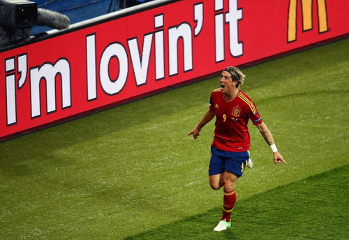 Fernando Torres đoạt danh hiệu "Chiếc giày vàng Euro 2012" đầy bất ngờ