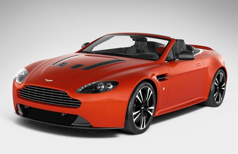 Aston Martin V12 Vantage roadster.
