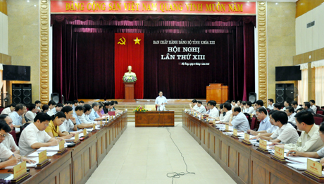 Đồng chí Phạm Minh Chính, Bí Thư Tỉnh ủy kết luận buổi làm việc.