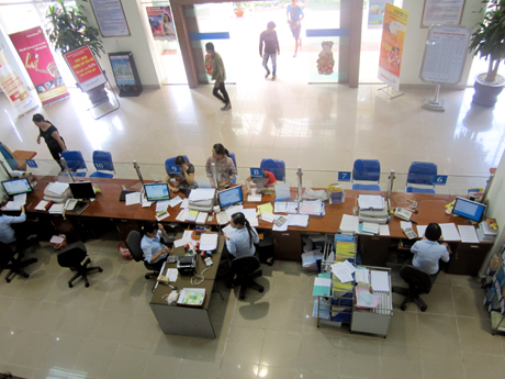 Phòng Giao dịch Chi nhánh VietinBank Quảng Ninh.