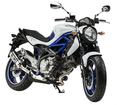 Mẫu Suzuki Gladius 650 thể thao của hãng xe Nhật Bản.