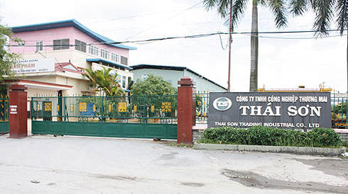 Trụ sở chính của Công ty Thái Sơn. Ảnh: Người lao động.