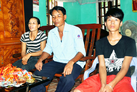 Gia đình chị Cao Thị Tuyết, xã Hồng Phong, huyện Đông Triều đã sẵn sàng cho Hội bơi vượt sông truyền thống Bạch Đằng giải Báo Quảng Ninh lần thứ 40.