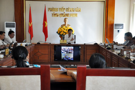 Chủ tịch UBND tỉnh Nguyễn Văn Đọc chủ trì tiếp công dân định kỳ.