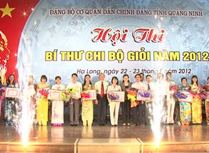 Hội thi Bí thư Chi bộ giỏi Đảng bộ cơ quan Dân chính Đảng tỉnh kết thúc thành công