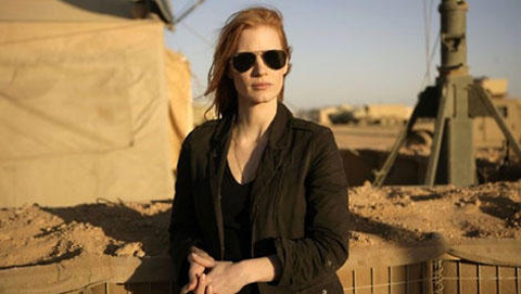 Một cảnh quay với nữ nhân vật chính trong phim Zero Dark Thirty. Ảnh: Totalfilm