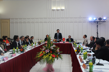 Đồng chí Nguyễn Văn Thành, Phó Chủ tịch UBND tỉnh phát biểu kết luận hội thảo.