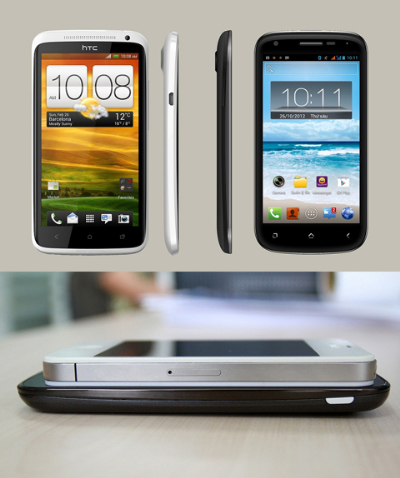 Magic có độ mỏng ngang ngửa HTC One X và vượt iPhone 4S.