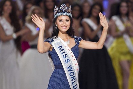 Hoa hậu Thế giới 2012 Vu Văn Hà.