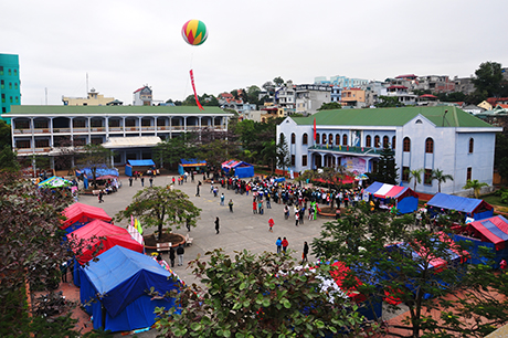 Ngày hội tuổi trẻ với tiếng Anh diễn ra sôi động tại Trường tiểu học Trần Hưng Đạo, TP Hạ Long.