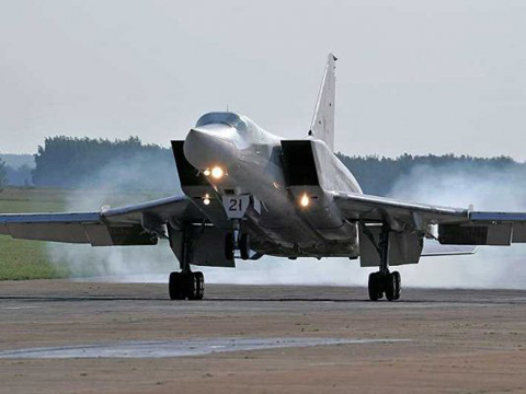 Máy bay ném bom Tupolev Tu-22M3. Ảnh: BI