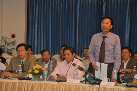 Đồng Chí Nguyễn Văn Đọc, Chủ tịch UBND tỉnh phát biẻu tại cuộc làm việc