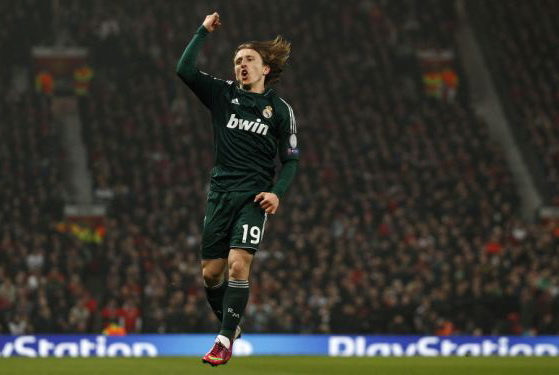 Modric có thể tới M.U - Ảnh Getty