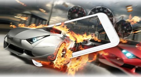 Revo HD4 là một trong số ít smartphone giá rẻ chạy chip lõi tứ ở thời điểm này.