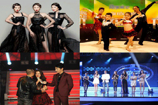 Vietnam's Next Top Model, Vietnam's Got Talent, The Voice, Vietnam Idol là những chương trình thực tế 