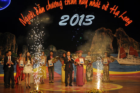 Nguyễn Thị Diễm My đoạt giải Nhất Cuộc thi Người dẫn chương trình hay nhất về Hạ Long lần thứ IV-2013