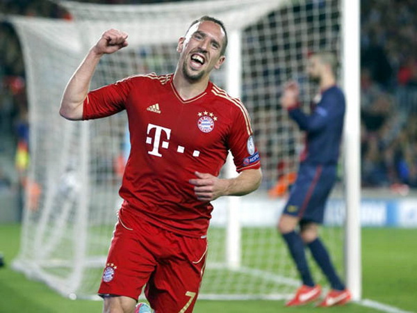 Franck Ribery là một nhân tố quan trọng trong đội hình của Bayern