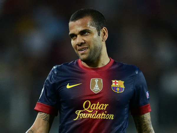 Dani Alves thành danh trong màu áo Barcelona
