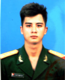 Trung úy Nguyễn Anh Tuấn.